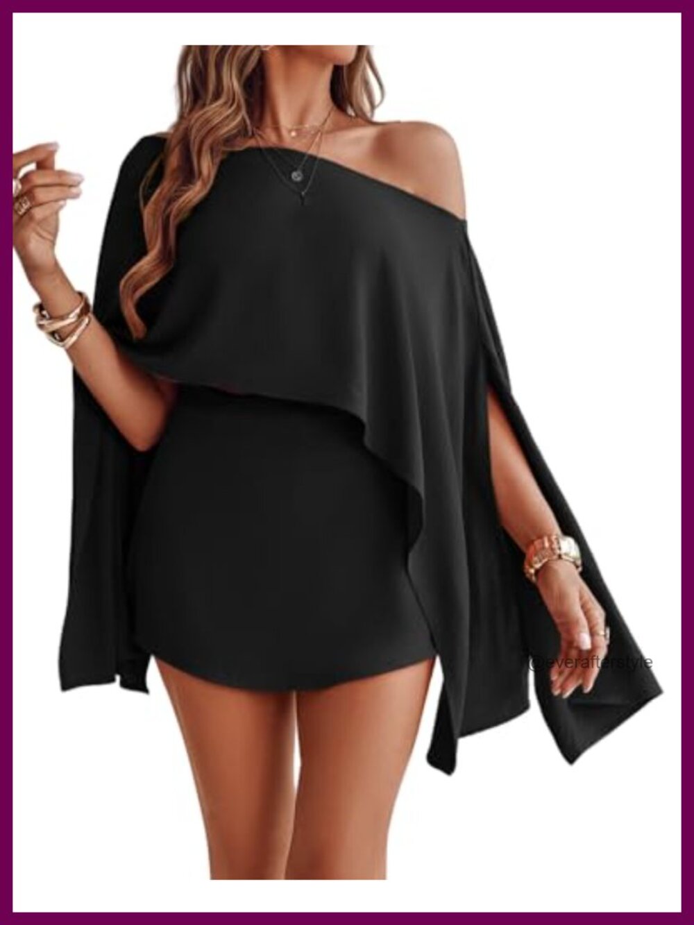 Women's 3 Piece Off Shoulder Top Skort Set Batwing Sleeve Vacation Outfit